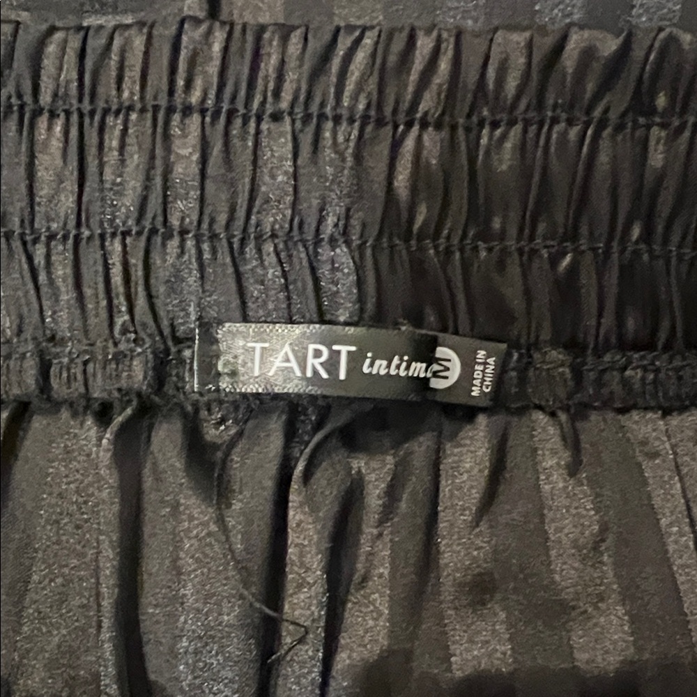 Black Striped Pajama Set - Picture 4 of 15